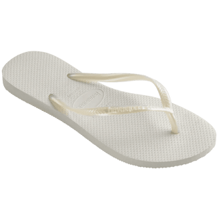 HAVAIANAS Slim Flip Flops - White - The Salty BabeFootwear