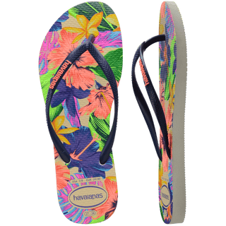 HAVAIANAS Slim Floral Neon sandal - The Salty BabeFootwear