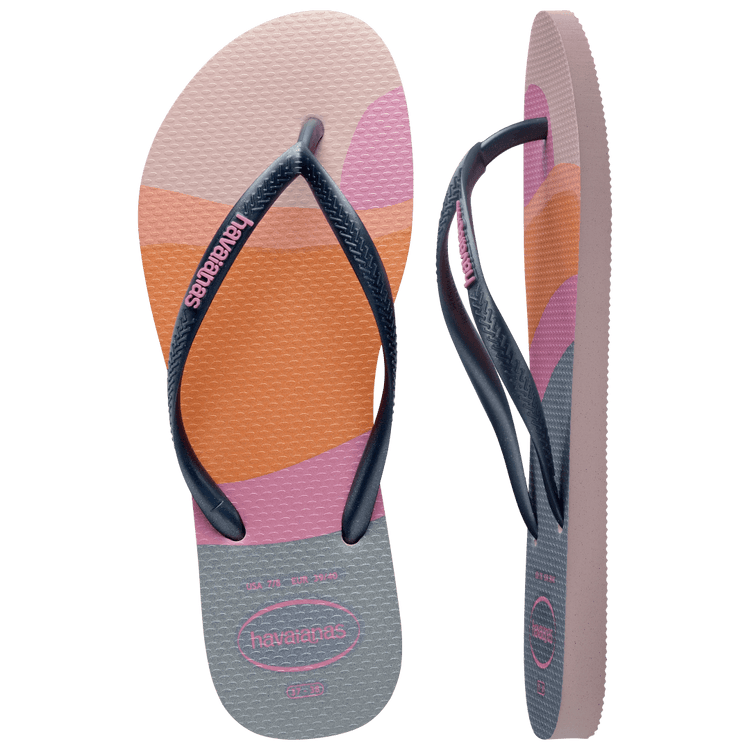 HAVAIANAS Slim Palette Glow sandal - Peony Rose - The Salty BabeFootwear