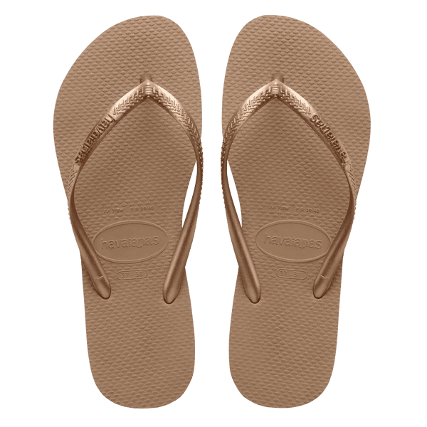 HAVAIANAS Slim Sandal -Rose Gold - The Salty BabeFootwear
