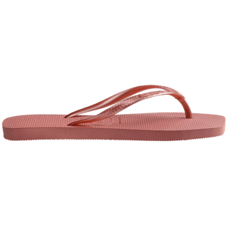 HAVAIANAS Slim Square Logo Pop Up Flip-Flop - Canyon Clay - The Salty BabeSandals