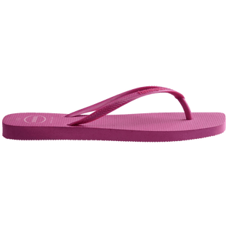 HAVAIANAS Slim Square Logo Pop Up Flip - Flop - Rose Gum - The Salty BabeSandals