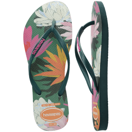 HAVAIANAS Slim Summer Bliss Sandal - Pantanal Green - The Salty BabeFootwear