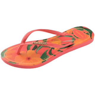 HAVAIANAS Slim Tropical Sandal - Tropical Coral - The Salty BabeFootwear