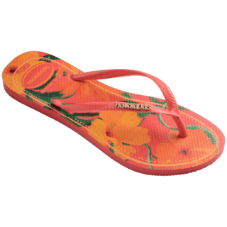 HAVAIANAS Slim Tropical Sandal - Tropical Coral - The Salty BabeFootwear