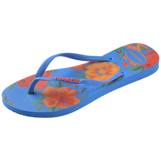 HAVAIANAS Summer Bliss Slim Flip Flops - Blue - The Salty BabeSandals