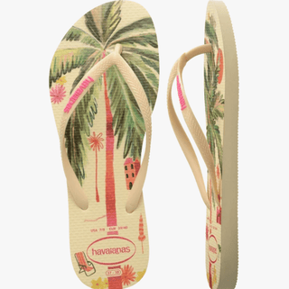 HAVAIANAS Summer Bliss Slim Flip Flops - Buttercream - The Salty BabeSandals
