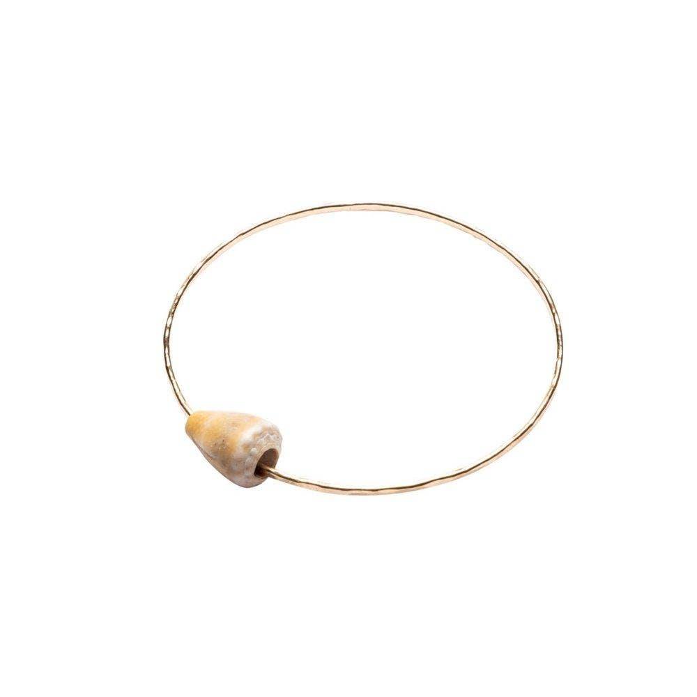 Hawaiian Cone Shell Bangle - The Salty BabeJewelry