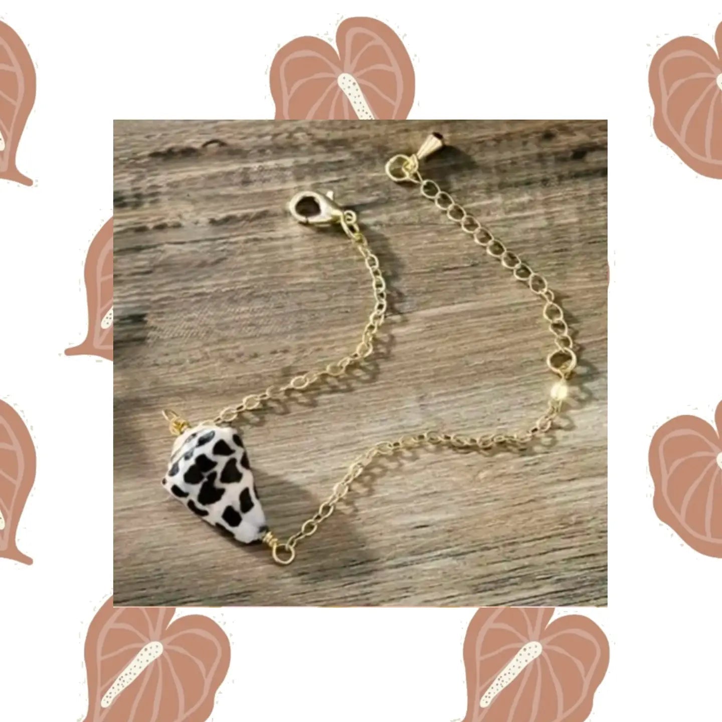 Hebrew Cone Gold Bracelet - The Salty Babebracelet