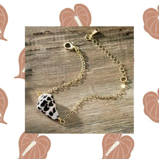 Hebrew Cone Gold Bracelet - The Salty Babebracelet