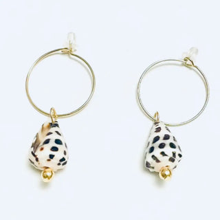 Hebrew Cone Gold Small Hoop Earrings - The Salty BabeEarrings