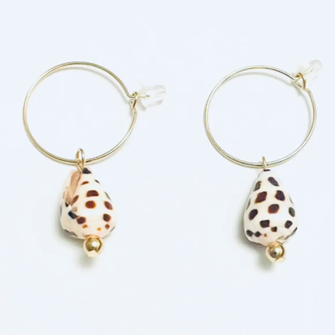 Hebrew Cone Gold Small Hoop Earrings - The Salty BabeEarrings