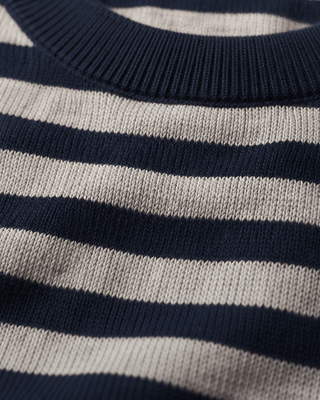 Heritage Stripe Relaxed Knit Sweater - The Salty BabeSweaters