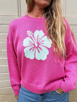 Hibiscus Honey Sweater - The Salty BabeSweaters