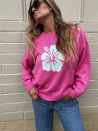 Hibiscus Honey Sweater - The Salty BabeSweaters
