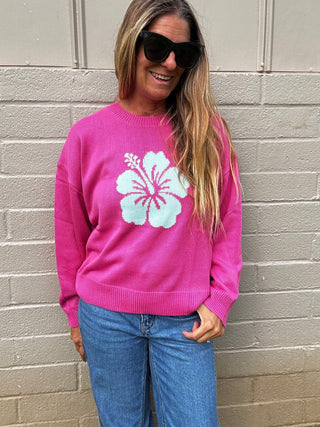 Hibiscus Honey Sweater - The Salty BabeSweaters