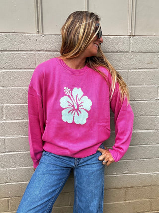 Hibiscus Honey Sweater - The Salty BabeSweaters