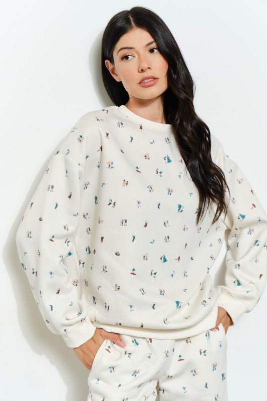 Holiday Slopes Sweatshirt - The Salty BabeSweatshirt
