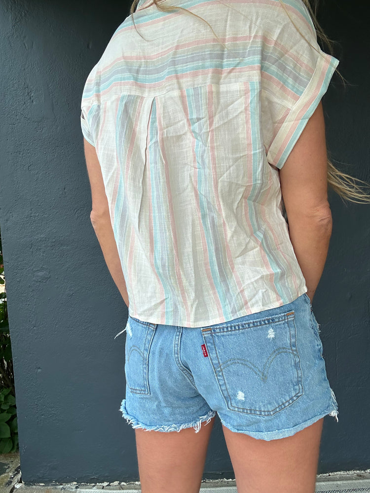 Easy Does It striped top