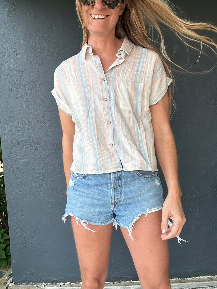 Easy Does It striped top