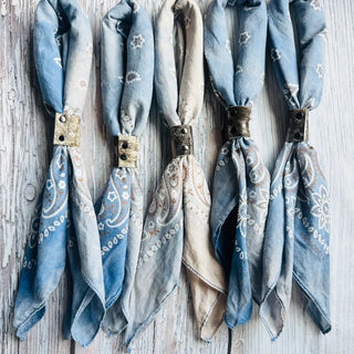 Indigo Drift Bandana - The Salty BabeAccessories