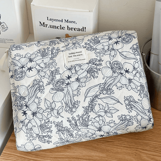 Indigo Garden Make Up Bag - The Salty BabeMakeup Bags