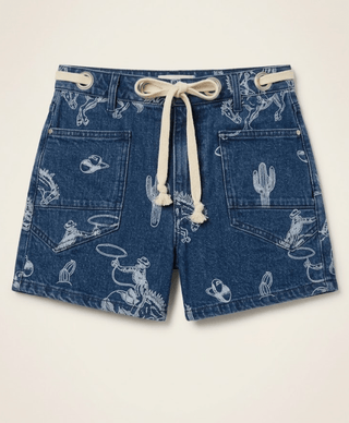 Indigo Rodeo Denim Shorts - The Salty BabeDenim Shorts