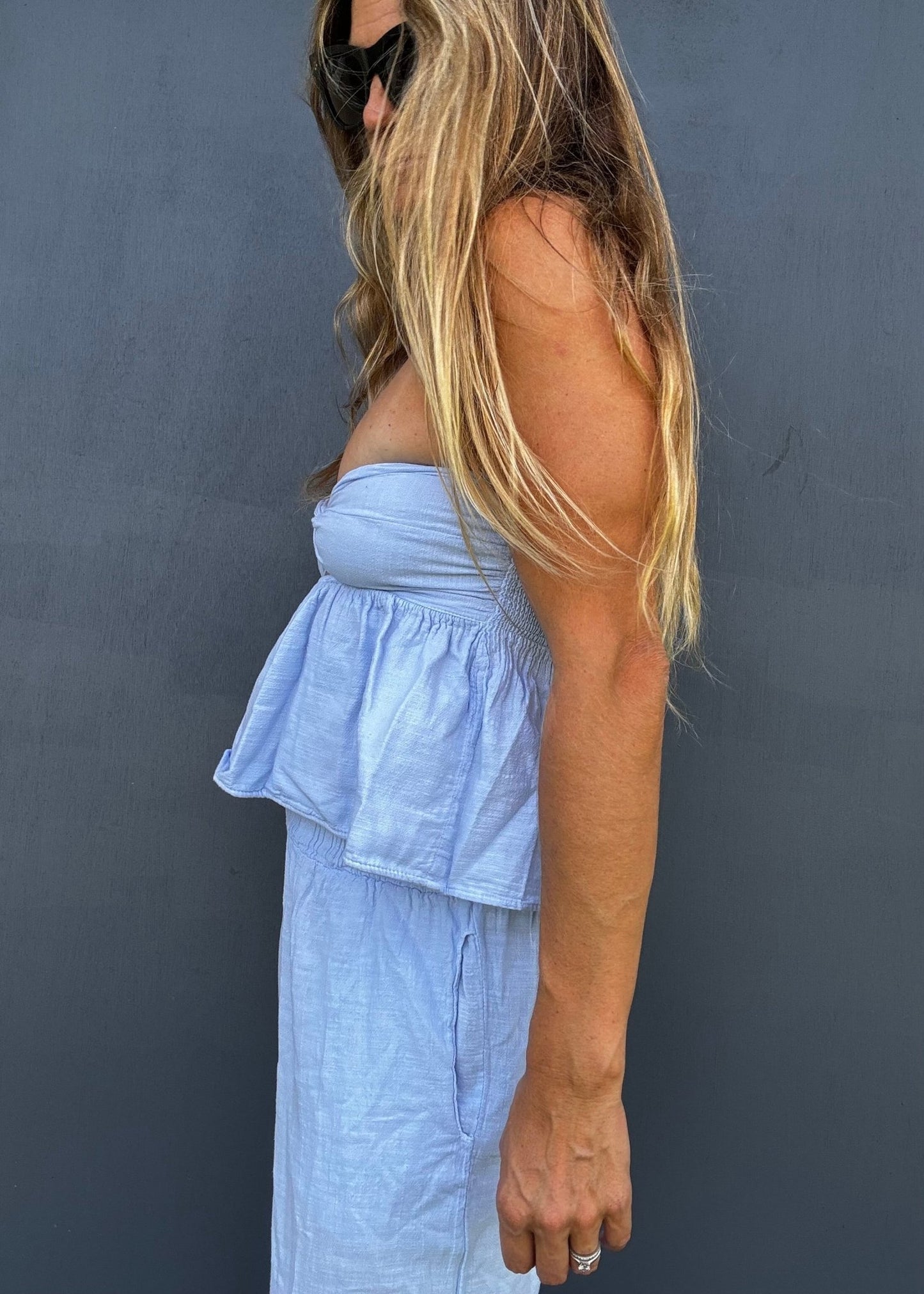 Iris Top - Baby Blue - The Salty BabeTop