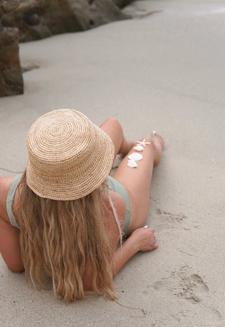 Isla Raffia Bucket Hat - The Salty BabeHats