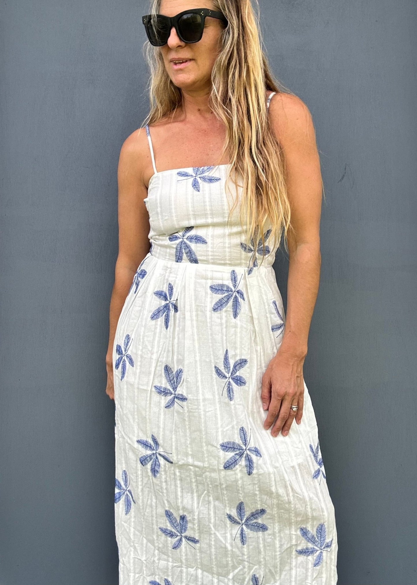 Island Palm Maxi Dress - The Salty BabeDresses