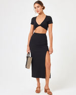 LSPACE Isla Ribbed Skirt