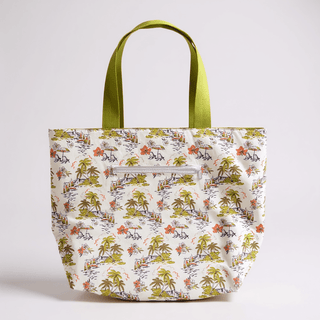 Ivory Tropical Keg tote bag - The Salty BabeBags
