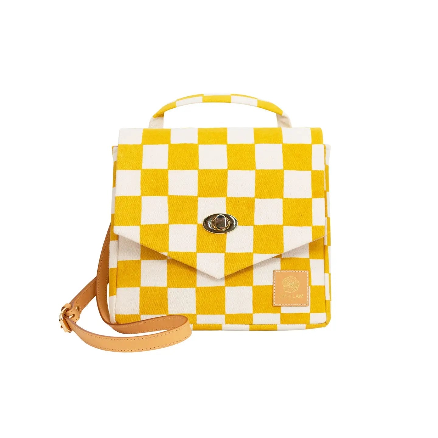 JANA LAM Mid Satchel bag - Checkers - The Salty BabeBags