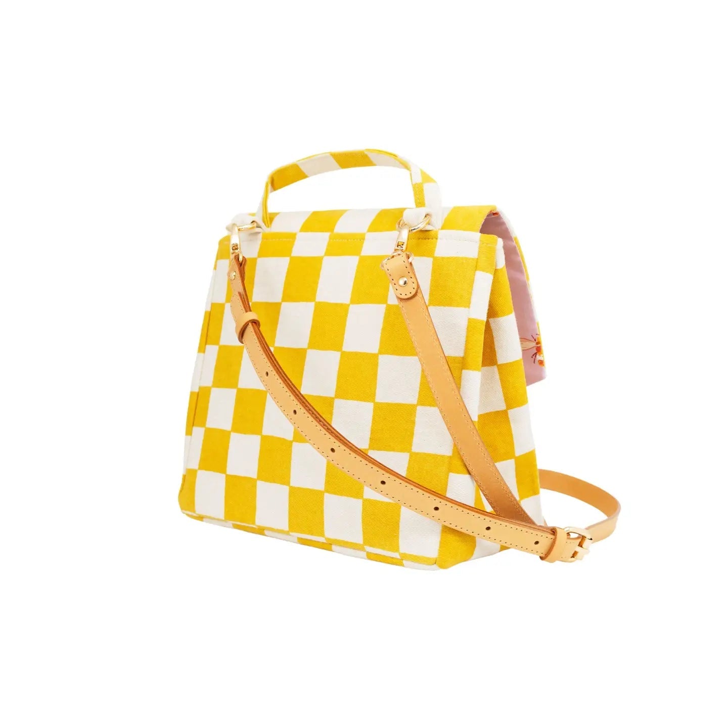 JANA LAM Mid Satchel bag - Checkers - The Salty BabeBags