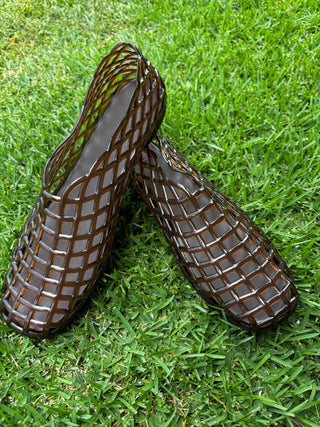 Jelly Flat Sandals - The Salty BabeFootwear