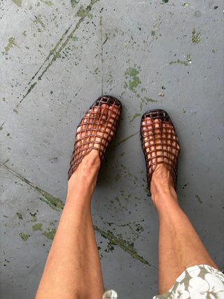 Jelly Flat Sandals - The Salty BabeFootwear