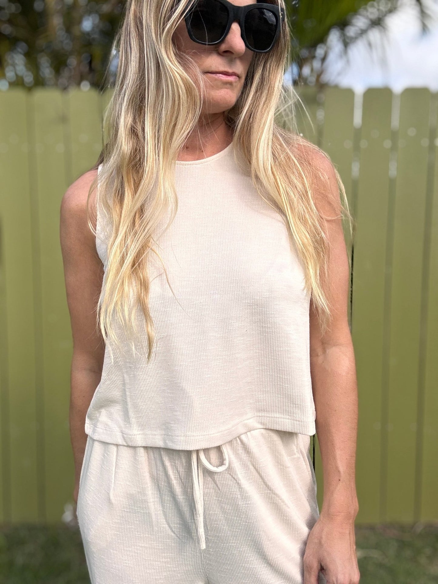 Joy Sleeveless Top - The Salty BabeTop