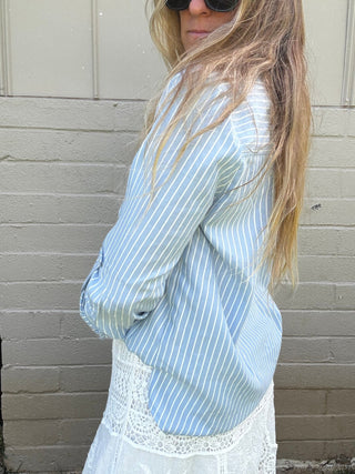 Kai Striped Shirt - The Salty BabeLong Sleeve Shirt