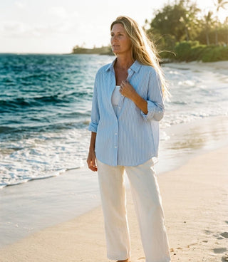 Kai Striped Shirt - The Salty BabeLong Sleeve Shirt