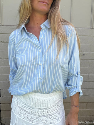Kai Striped Shirt - The Salty BabeLong Sleeve Shirt