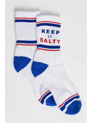 Keep It Salty Crew Socks - The Salty Babesocks