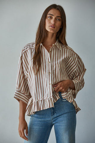 Kensington Shirt Top - The Salty BabeClothing