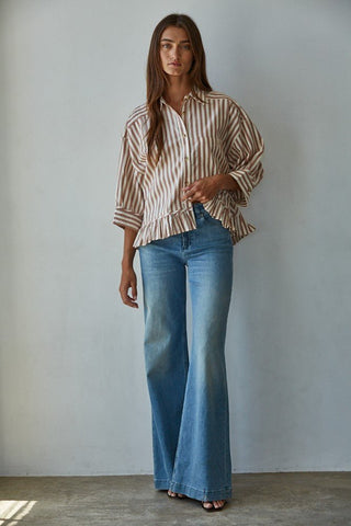 Kensington Shirt Top - The Salty BabeClothing