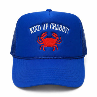 Kind of Crabby Trucker Hat - The Salty BabeHats
