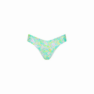 KULANI KINIS Cheeky V Bikini Bottom - Hibiscus Fizz - The Salty BabeSwim Bottoms