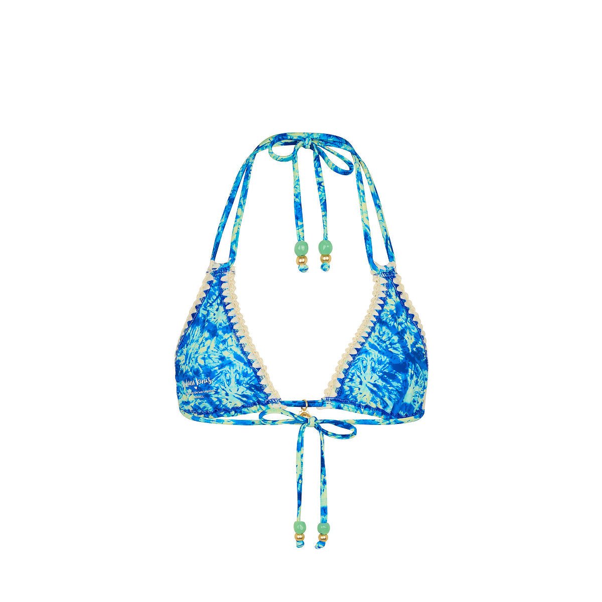 KULANI KINIS Crochet Halter Bikini Top - Tidal Glow - The Salty BabeSwim Tops