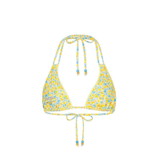 KULANI KINIS Decorative Panel Halter Bikini Top - Dreamy Daze - The Salty BabeSwim Tops