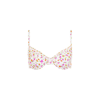 KULANI KINIS Double Ruffle Underwire Bikini Top - Rosie Posie - The Salty BabeSwim Tops