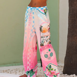 KULANI KINIS Draw String Resort Pants - Serving Sunsets - The Salty BabePants