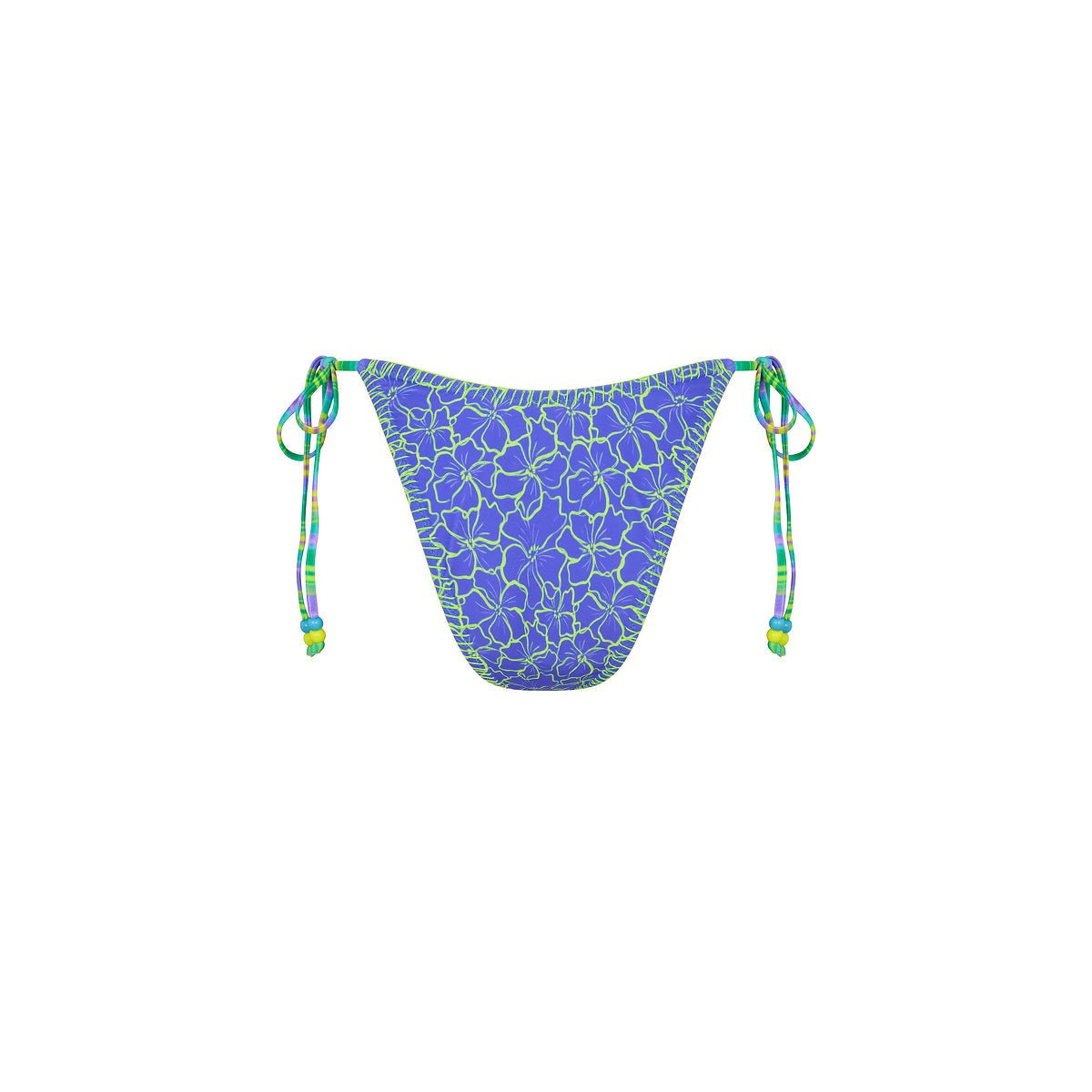 KULANI KINIS Lace Stitch Ring Tie Bikini Bottom - Sugar Wave - The Salty BabeSwim Bottoms